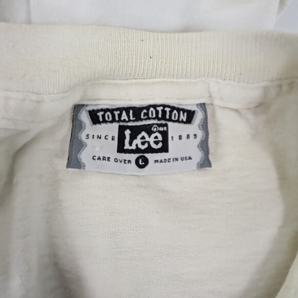 Vintage 1996 Mens Drag Racing L T-Shirt Budweiser Warm Up Fomoso Raceway Smokers - Picture 5 of 7